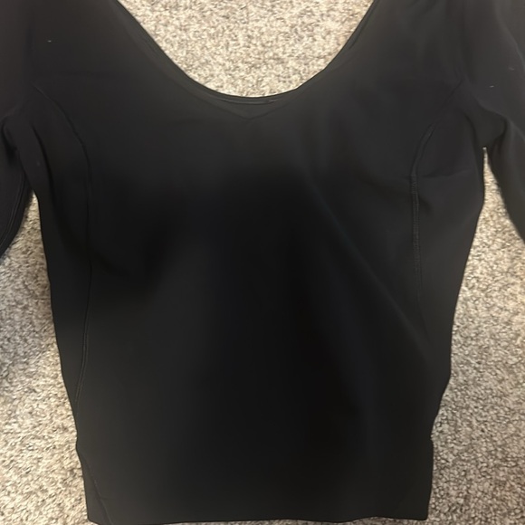 Lululemon Align Long sleeve, black, size 2 - Picture 4 of 4